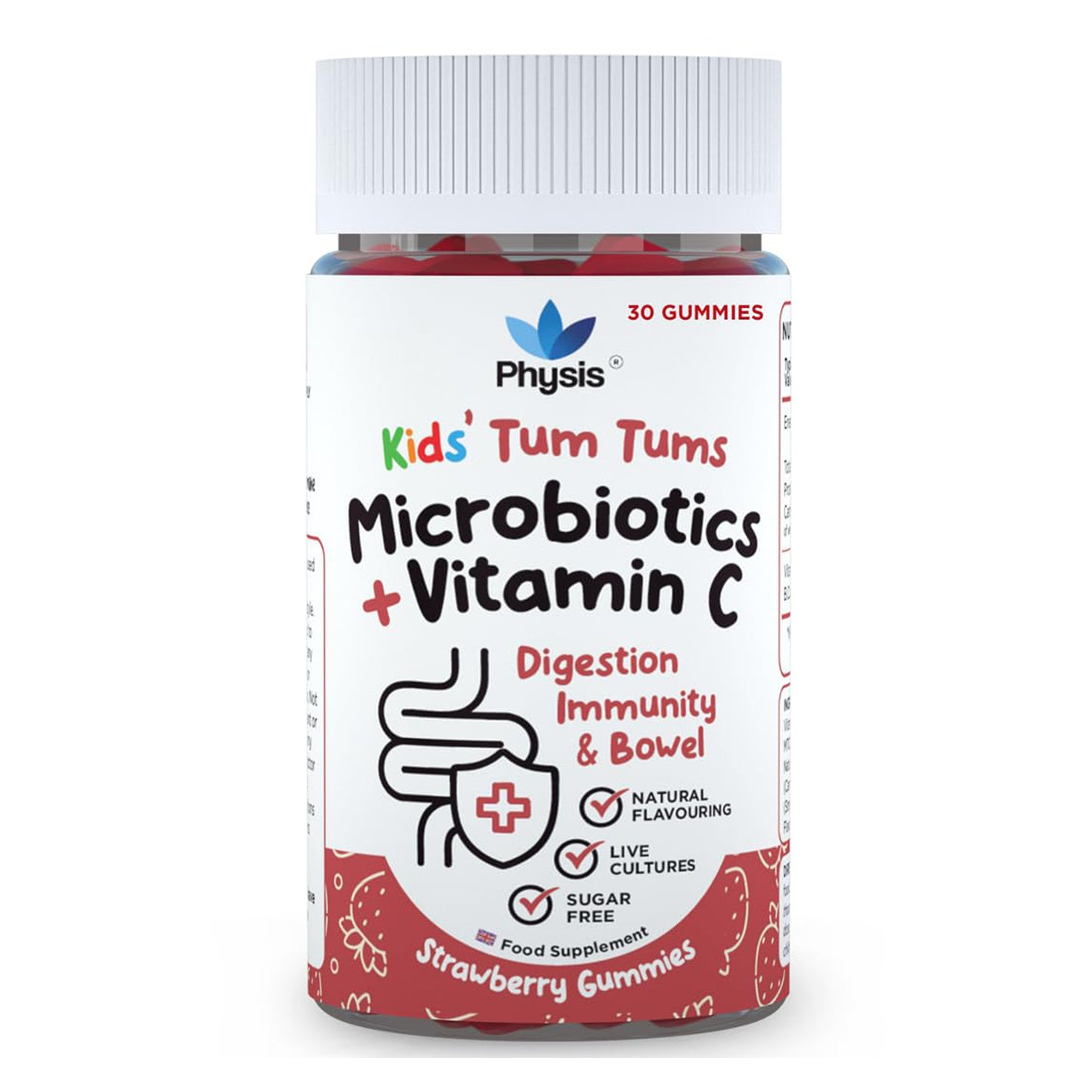 Physis Kids Multi-Biotic Gummies - Tum Tums 30 Gummies