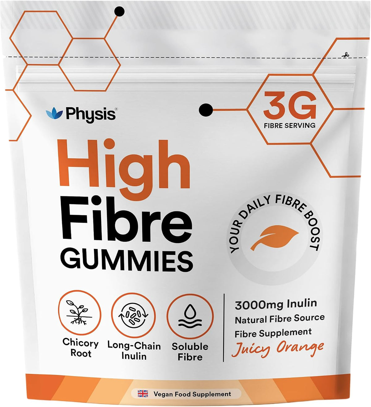Physis Fibre Gummies 3000mg – 180 Gummies