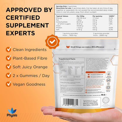 Physis Fibre Gummies 3000mg – 180 Gummies