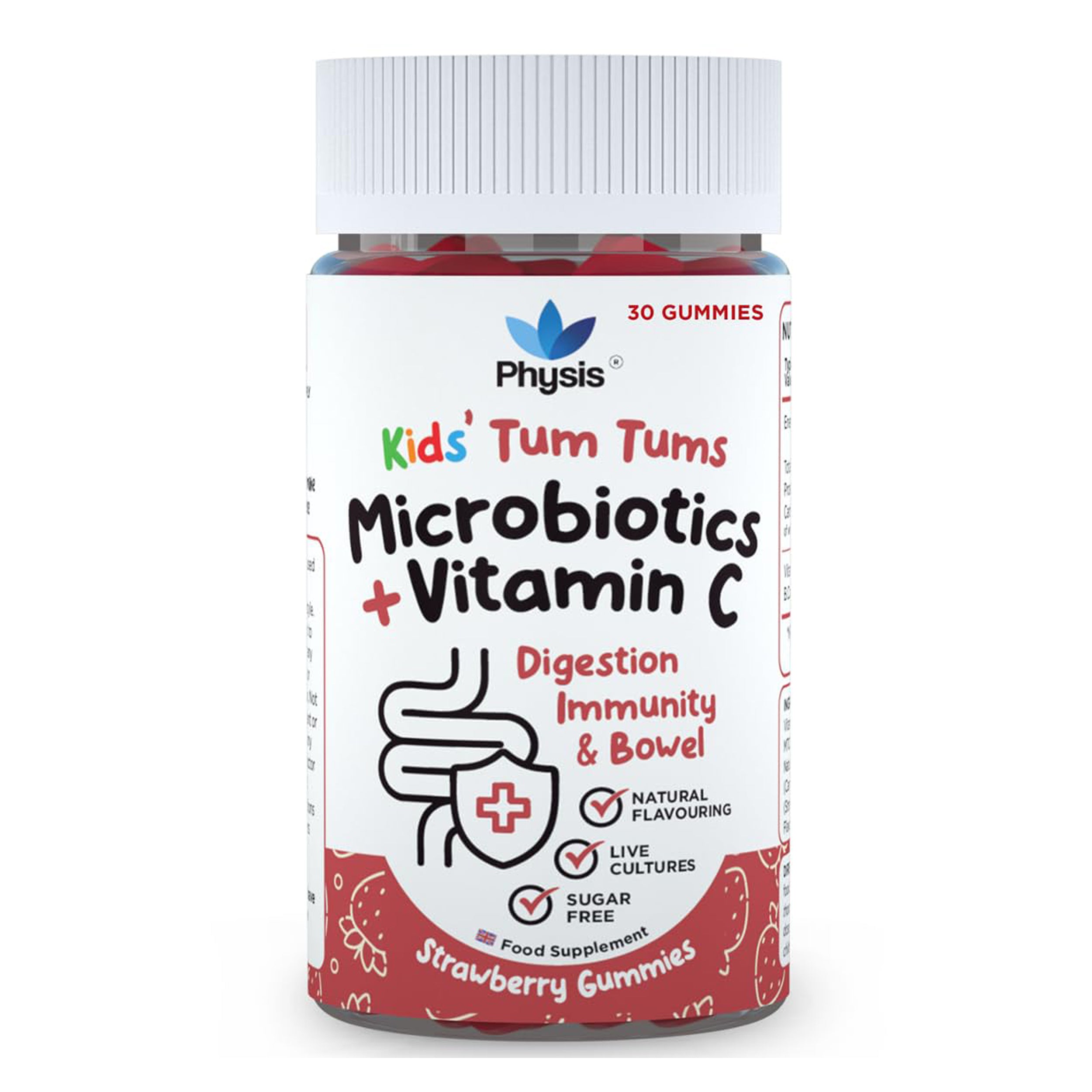 Physis Kids Multi-Biotic Gummies - Tum Tums 30 Gummies