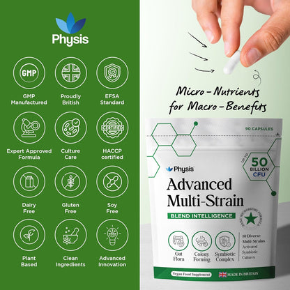 Physis Advanced Multistrains XL - 3 Month Supply