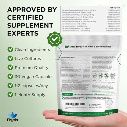 Physis Advanced Multistrains - One Month Supply