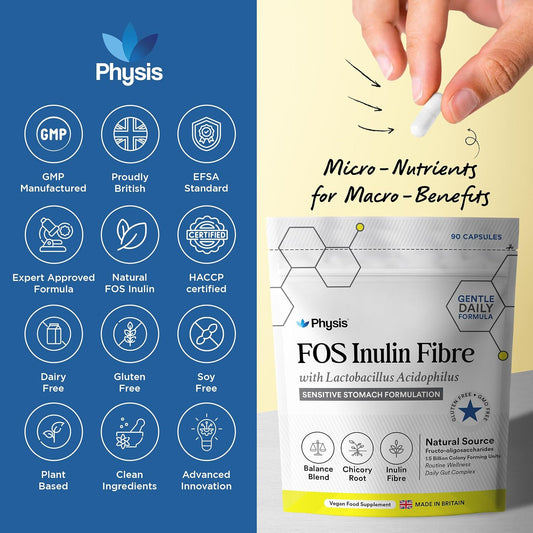 Physis Bio-Fuel Blend Prebiotic - 90 Capsules